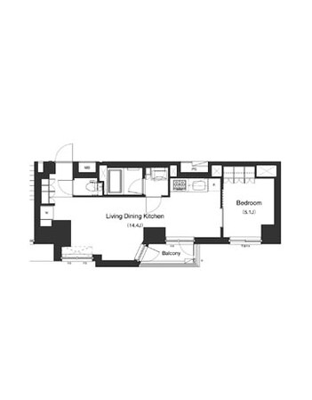 プライムアーバン笹塚の物件間取画像